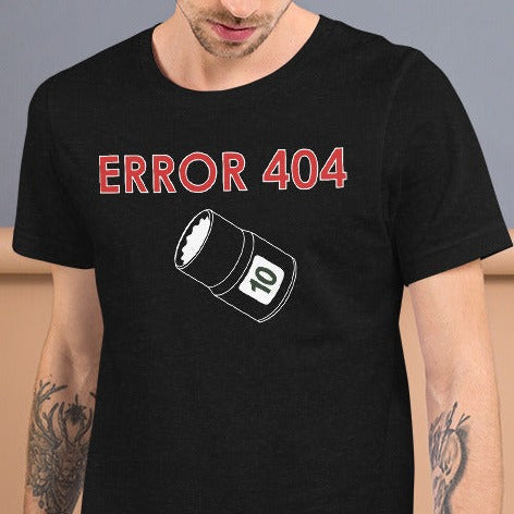 10 mm missing socket shirt classic front graphic