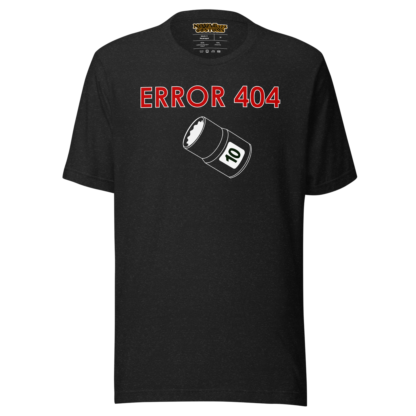 10 mm missing socket shirt classic front graphic