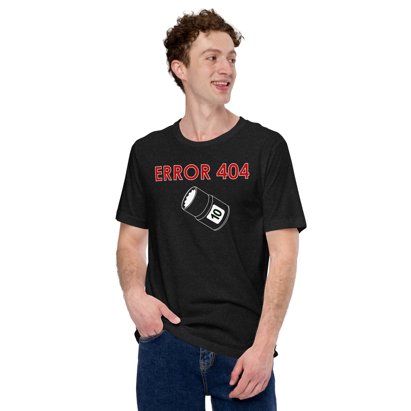 10 mm missing socket shirt classic front graphic
