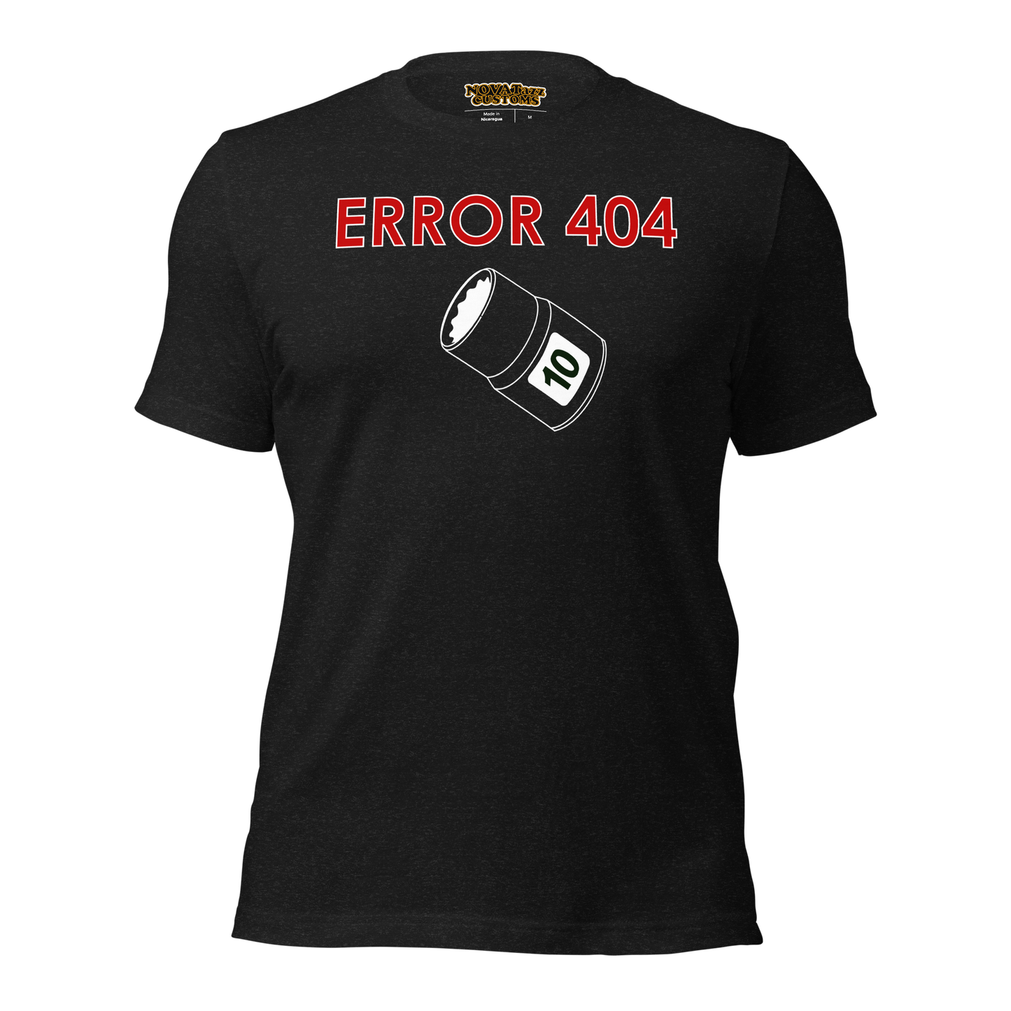 10 mm missing socket shirt classic front graphic