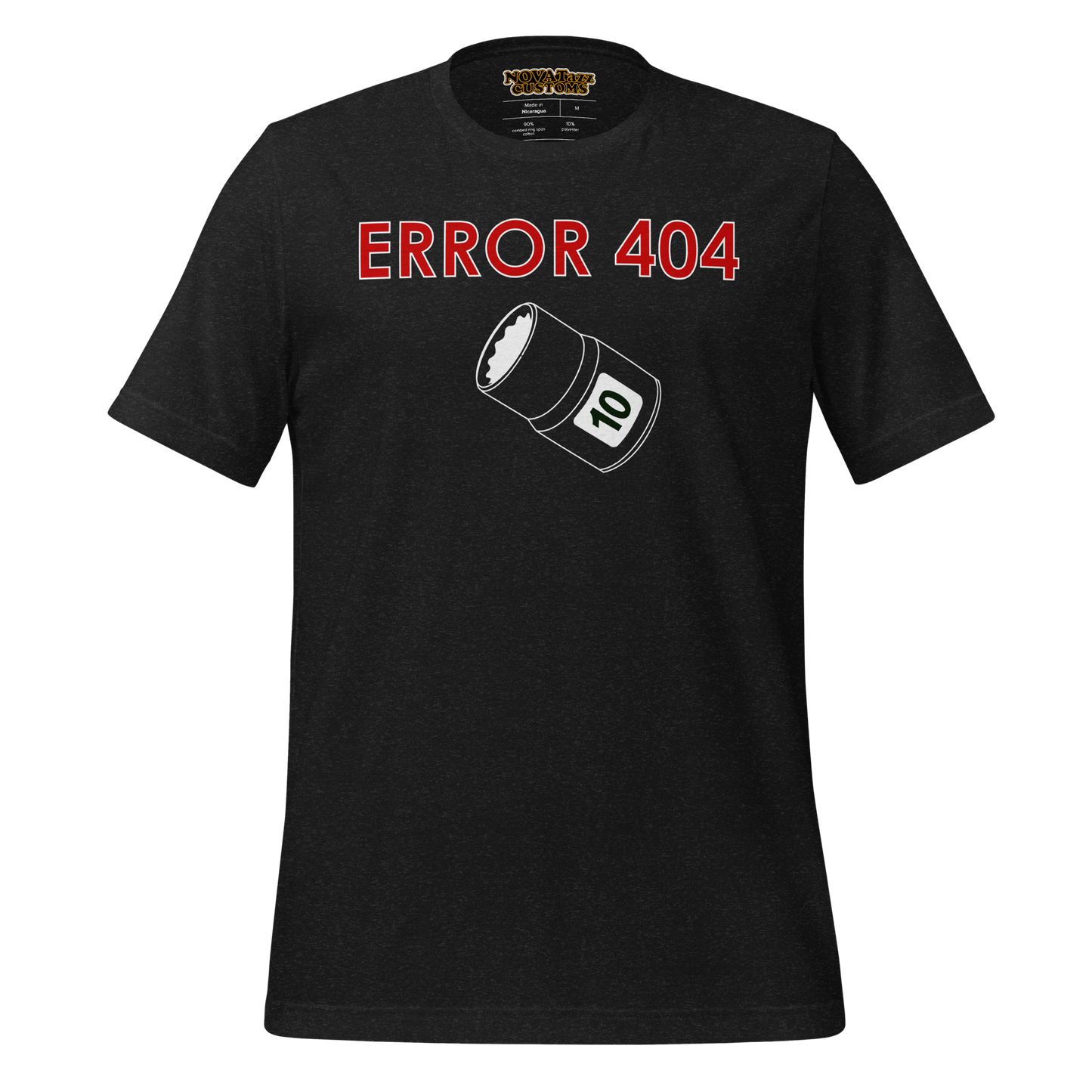 10 mm missing socket shirt classic front graphic