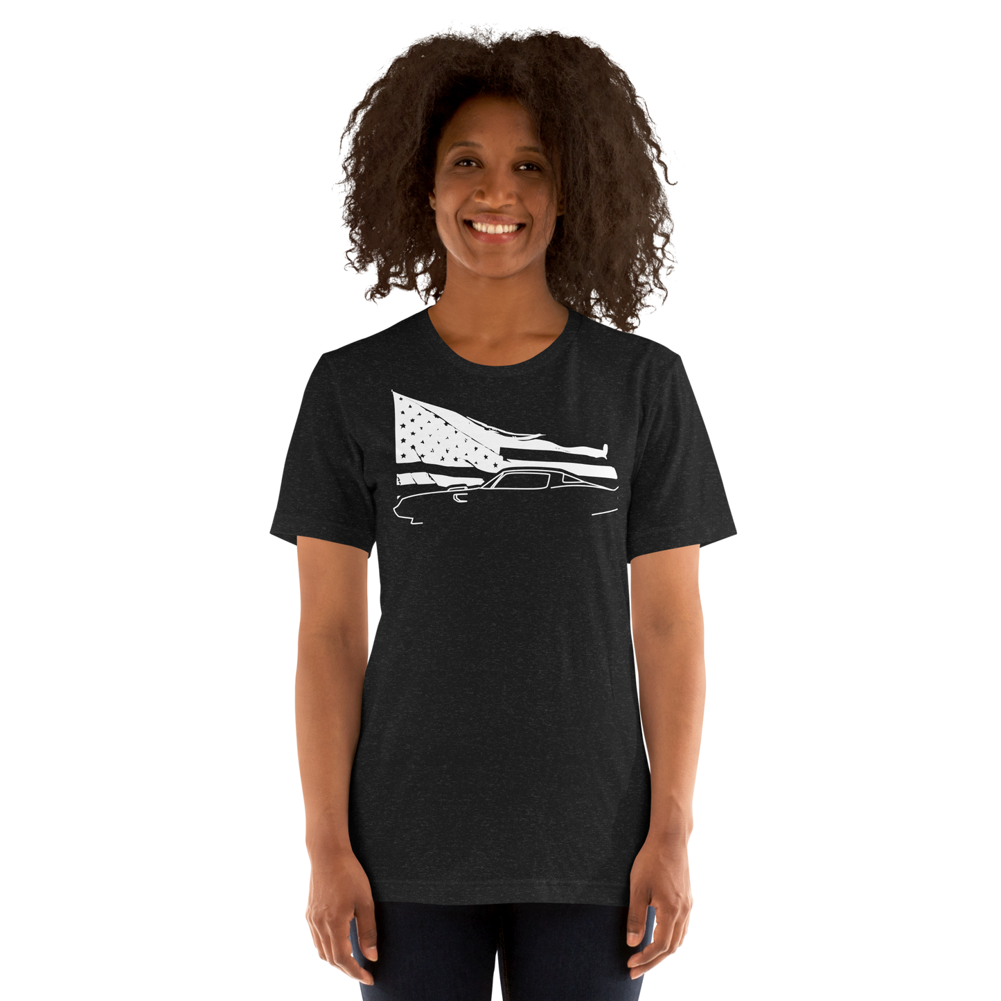 waving flag Ta black