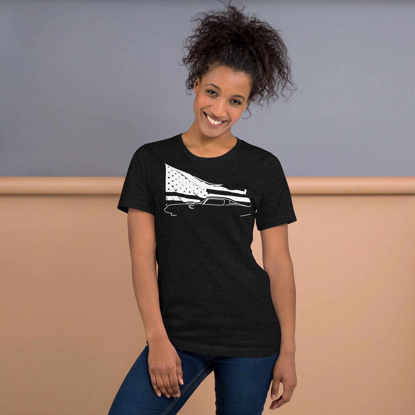 waving flag Ta black
