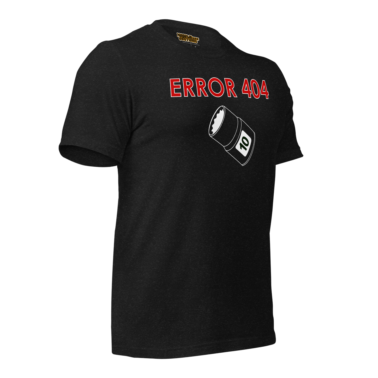 10 mm missing socket shirt classic front graphic